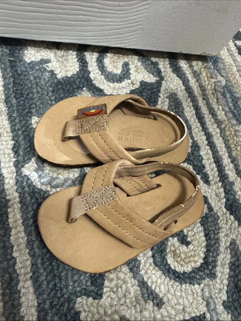 4C Rainbow Flip Flop Sandals